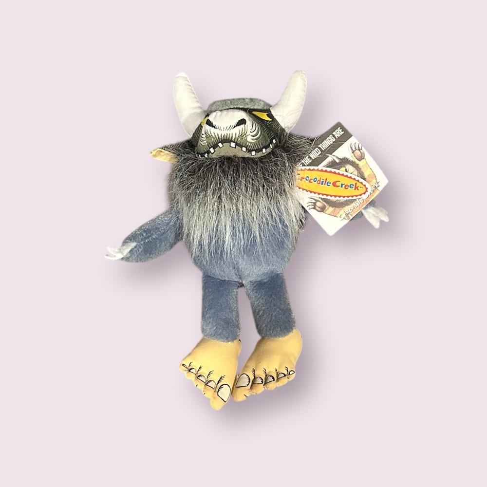 NWT Crocodile Creek Where The Wild Thing Plush Small Stuffed Animal